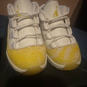 Jordan retro 11 toddler snakeskin sneakers